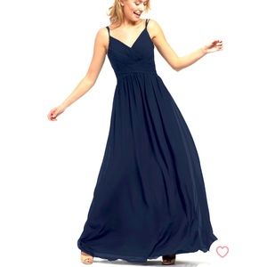 Azazie Dark Navy Bridesmaid Dress